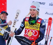 ‘스키 여제’ 시프린 84번째 우승…남녀 역대 최다승 기록 근접
