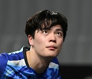 조승민, 중국 꺾고 WTT 피더 도하 8강 진출
