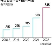 테슬라 작년 4분기 매출 36% 급증…머스크 "1월 주문, 생산속도의 2배"