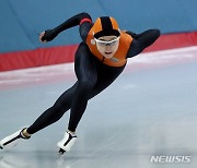 김민선 '금빛 질주'…동계체전 500m 신기록으로 우승 [뉴시스Pic]