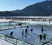 신나는 얼음축구…인제빙어축제
