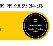 KB금융, '블룸버그 양성평등 지수' 5년 연속 선정