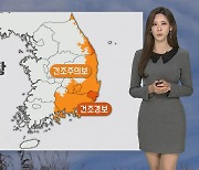 [날씨] 평년 기온 회복·대기 건조…동해안 너울
