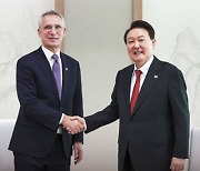 윤 대통령, 나토 총장과 면담…북핵  논의