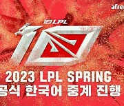 아프리카TV, ‘2023 LPL 스프링’ 한국어 독점 중계…한국 선수들 활약을 생생하게
