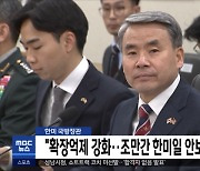 한미 국방장관 "확장억제 강화‥조만간 한미일 안보회의 실시"