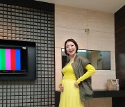 ‘임신’ 안영미, 벌써 볼록 해진 D라인…행복 모먼트