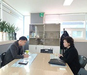윤종영 경기도의원, 전곡중 급식실 현대화 사업 논의