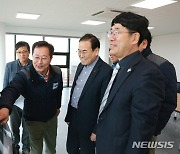 "지원 아끼지 않겠다"…서거석 전북교육감, 새만금 잼버리 현장 방문