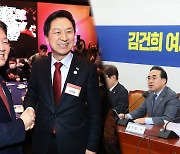 김기현·안철수 '인증샷' 공방…민주, '주가조작' 공세