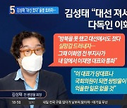 김성태 “대선 졌다” 울분…이재명과 통화 있었나