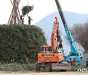 전국 최대 규모 자랑하는 청도군 달집