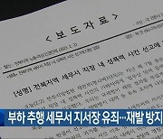 부하 추행 세무서 지서장  유죄…재발 방지 촉구