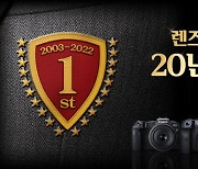 캐논코리아, 20년 연속 1위 기념 ‘고객 감동 정품등록’ 프로모션 실시
