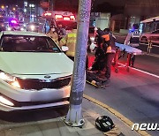 밤사이 제주서 교통사고 잇따라…2명 크게 다쳐