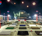 북한 '2·8건군절' 열병식 준비 계속… 야간에 진행할 듯
