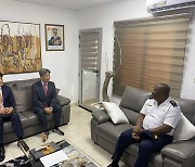 외교부 당국자, 코트디부아르 찾아 해적피해 예방 방안 논의