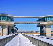 [포토친구] 죽산보 설경