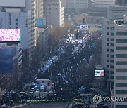 '정부 규탄 집회' 숭례문 앞 세종대로 메운 민주당