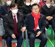 나란히 앉은 김기현·황교안·조경태