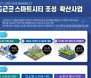 도시 14곳 선정 '스마트시티' 조성한다…1040억원 지원