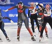 최민정, 5차 월드컵 1500ｍ 금메달…혼성 계주 銀