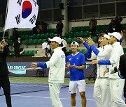 '대역전승' 한국, 벨기에 꺾고 사상 첫 2연속 16강 진출 [데이비스컵]