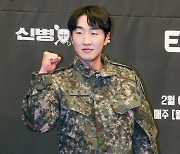 [포토] 김현규, '주먹 불끈~파이팅'