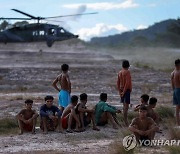 "브라질 아마존 불법채굴 소탕작전에 채굴업자들 도주"