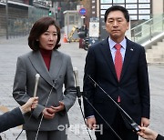 [포토]나경원, 김기현 지지 선언 “어떤 사심도 내려놔야”