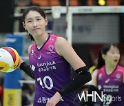 [Ms포토] 김연경 '참을 수 없는 승리감'