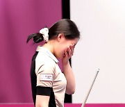 "드디어 결승에 가는구나…" 눈물 쏟아낸 김보미, LPBA 4강 트라우마 극복