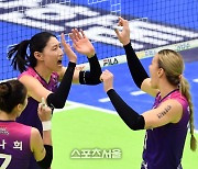 [포토]흥국생명 김연경, 오늘은 이긴다!