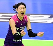 [포토] 김연경 '셧아웃 가보자~'