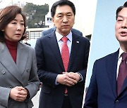 김기현, 나경원과 회동·'색깔론'...안철수 '단일화 주역' 맞불