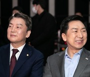 安 “1위 후보 사퇴 봤나”…김기현-羅, 손잡고 “인식 공유”