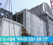 日, 태평양 섬나라들에 "후쿠시마 오염수 방류 안전"