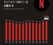 Netflix app usage hits all-time high in Korea in January