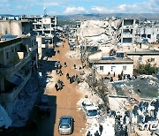 [포토] 대지진이 할퀴고 간 시리아 알레포