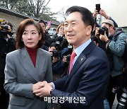 나경원 꼭 붙잡은 김기현 1위 탈환…‘언더독’ 천하람 3위 돌풍