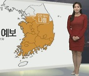 [생활날씨] 내일 오전까지 미세먼지…밤부터 곳곳 눈,비