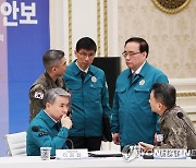 중앙통합방위회의 참석한 김성한 국가안보실장