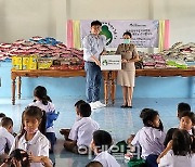 한국결식아동청소년지원協, 태국 초등학교 찾아 봉사활동