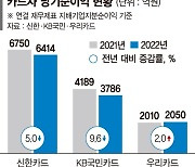 작년 하반기부터 내리막 탄 카드사 실적, 올해 더 어렵다