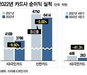 카드사, 조달비용 증가에 성적표 '초라'…"올해도 어렵다"