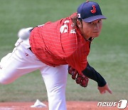 일본 야구대표팀 필승조 이토, '미니 WBC 한일전'서 완벽투