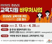 김해시, 초중고생 대상 ‘교육지원카드’ 10만원 지급