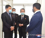 북한 외무성, 주북 시리아대사관 조의 방문