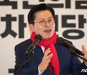 황교안, 김기현·안철수·천하람 비판…"정통 보수 후보 뽑아야"