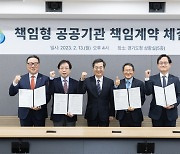 김동연, 공공기관 책임계약 체결…"자율성·책임 강화"